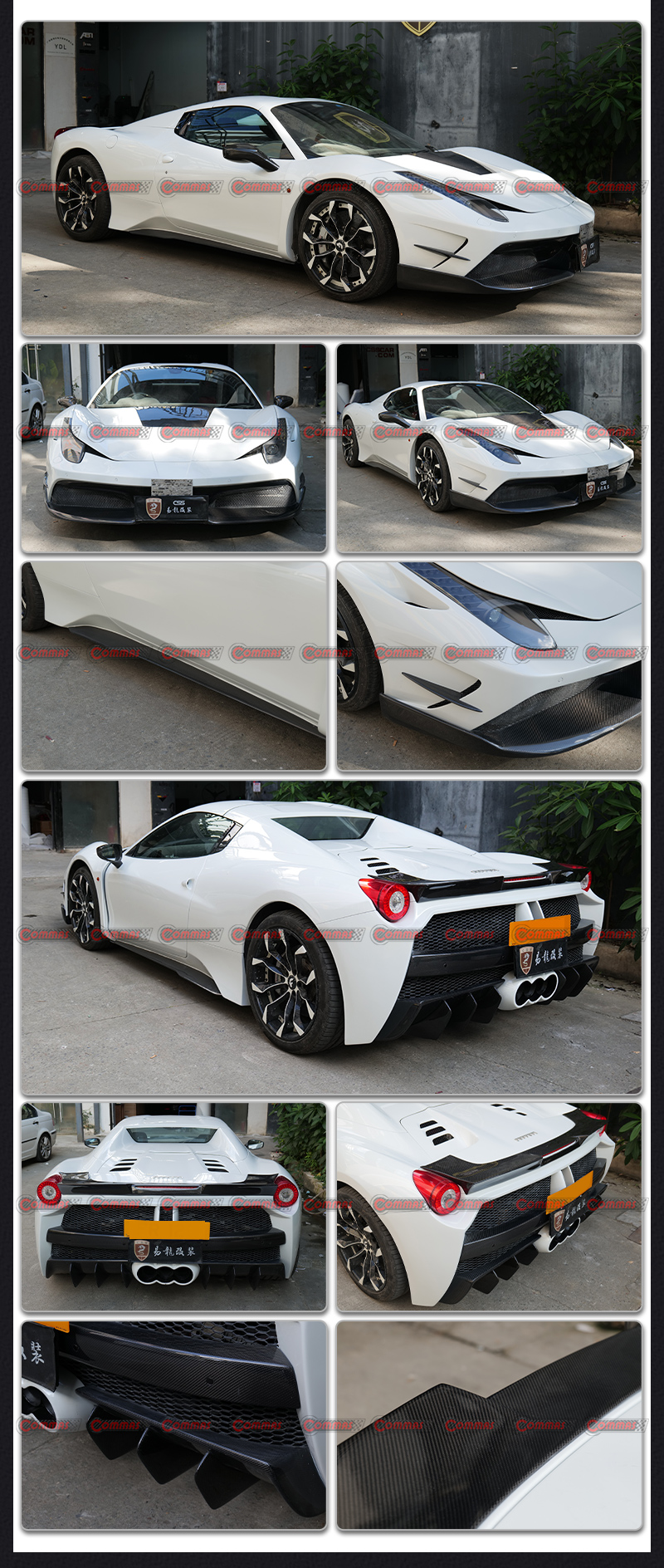 Ferrari 458 Misha Bodykit