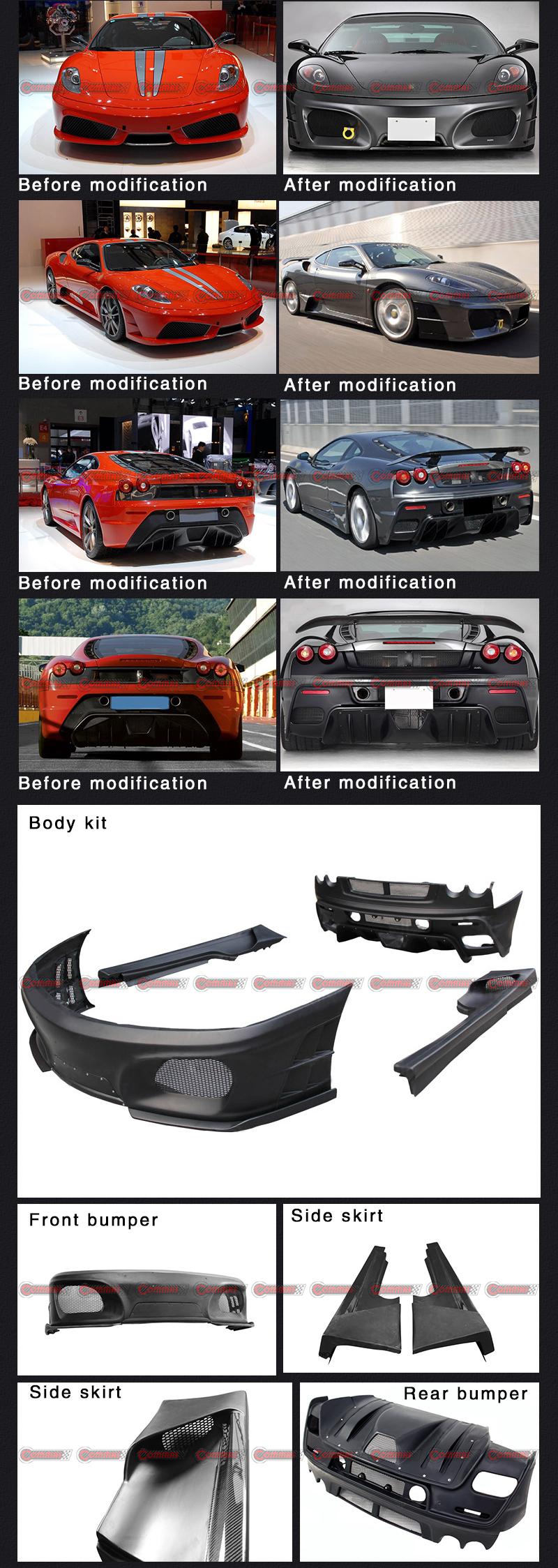 ASI Bodykit f&uuml;r Ferrari 430