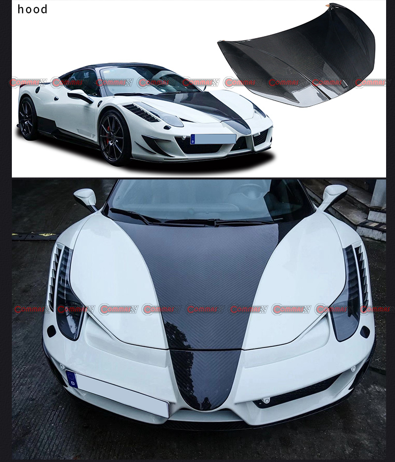 F458 Mansory-Motorabdeckung