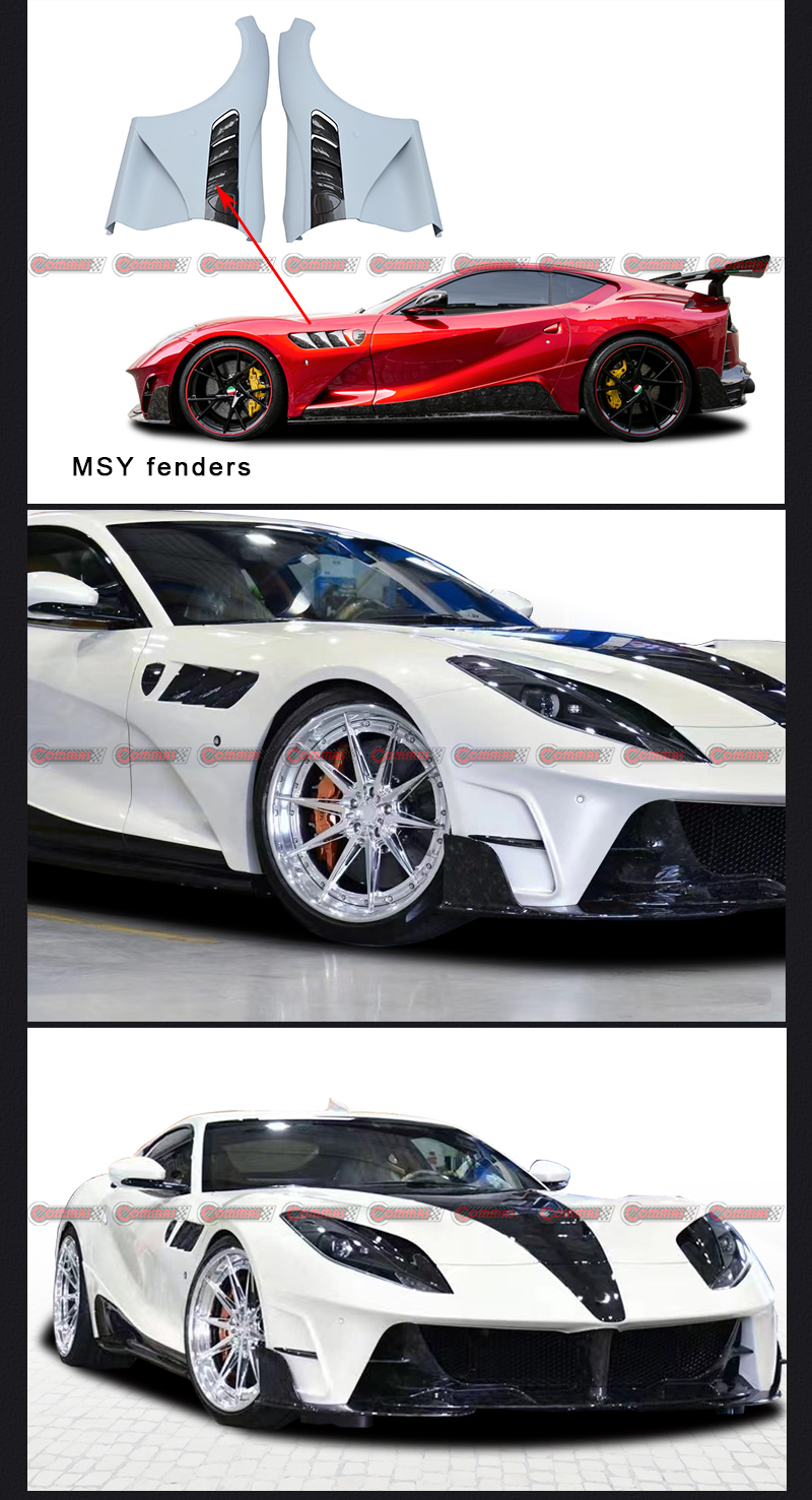 Autokotfl&uuml;gel f&uuml;r Ferrari 812