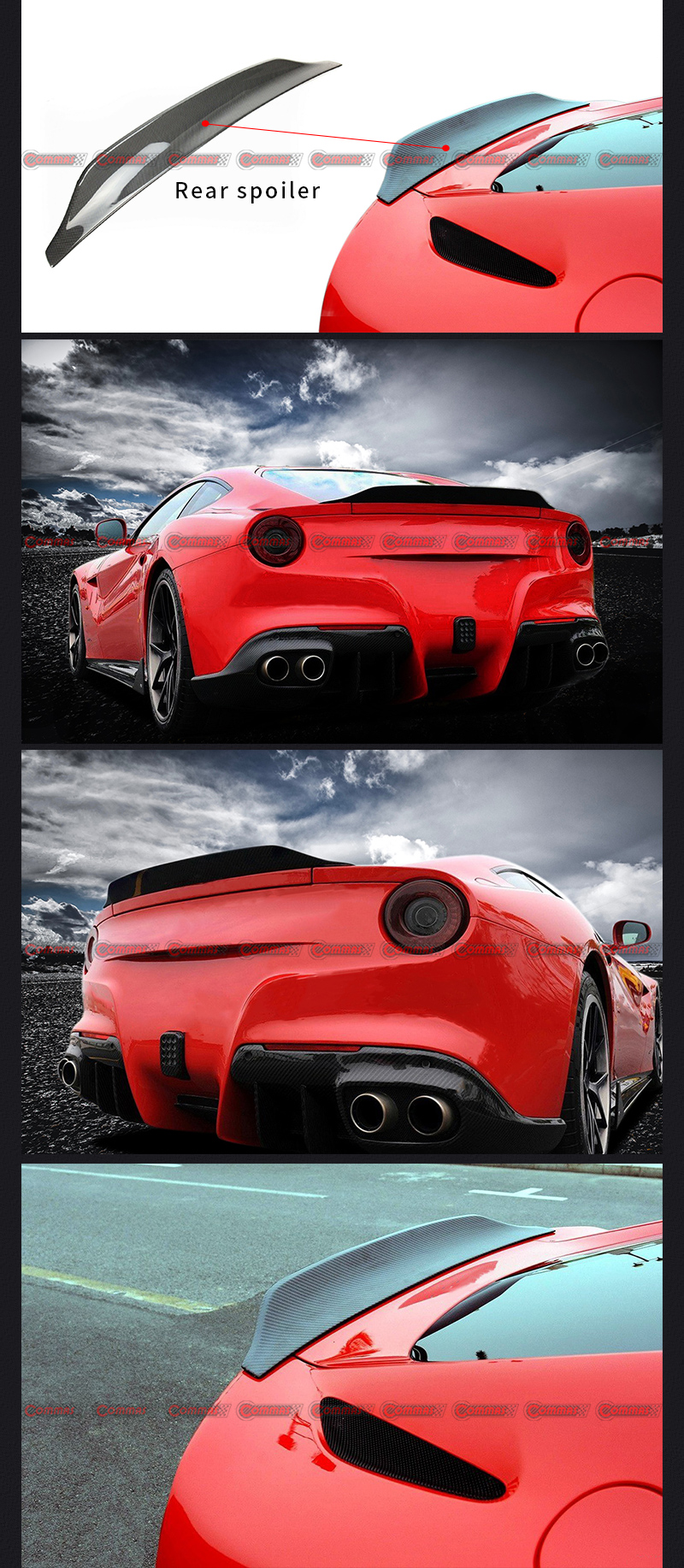  Ferrari F12 Heckspoilerfl&uuml;gel