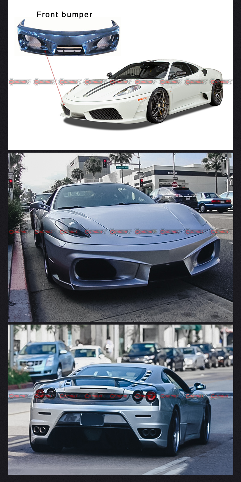 F430 Veilside-Frontsto&szlig;stange