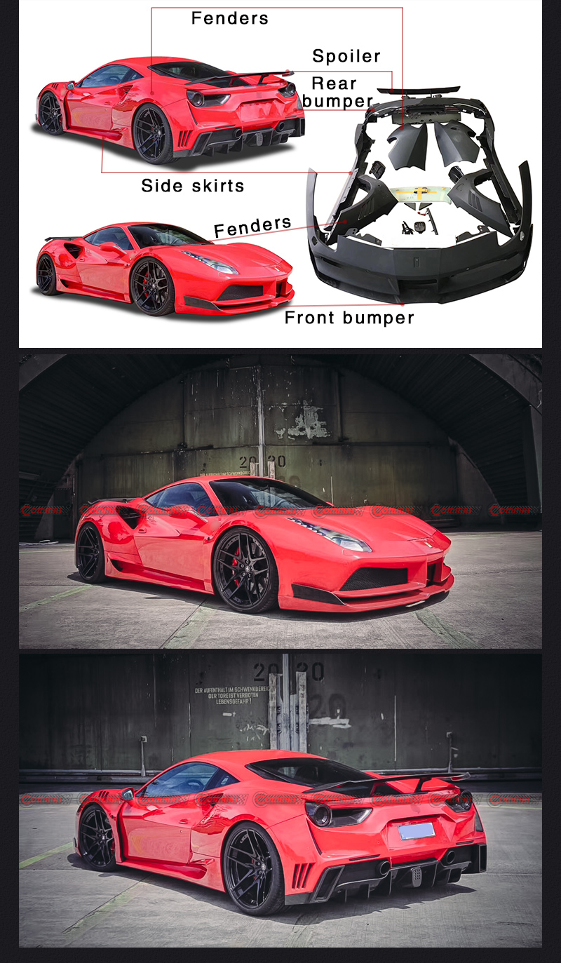 Ferrari 488 Novitec Bodykit