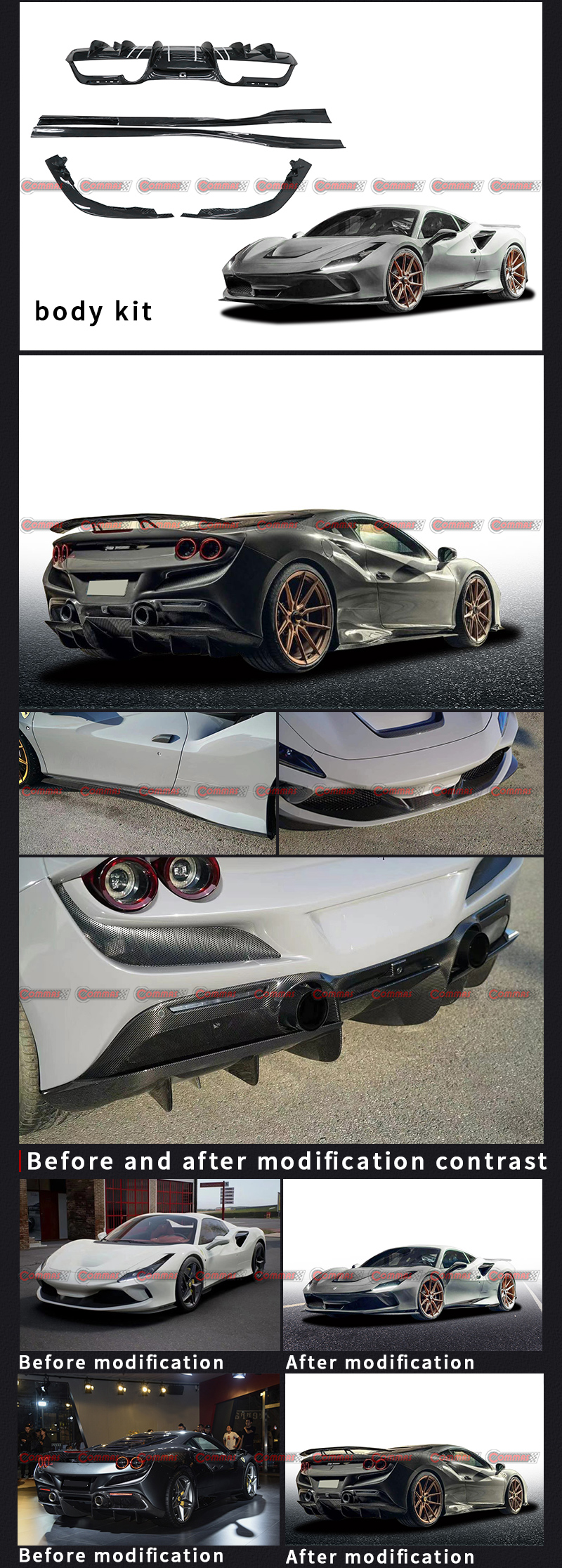 Ferrari F8 Novitec Bodykit