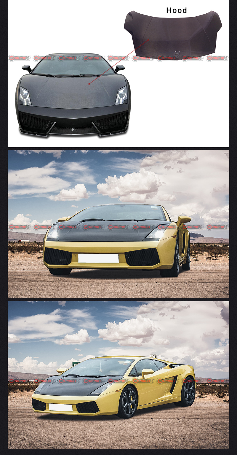 Lambroghini Gallardo Motorabdeckung