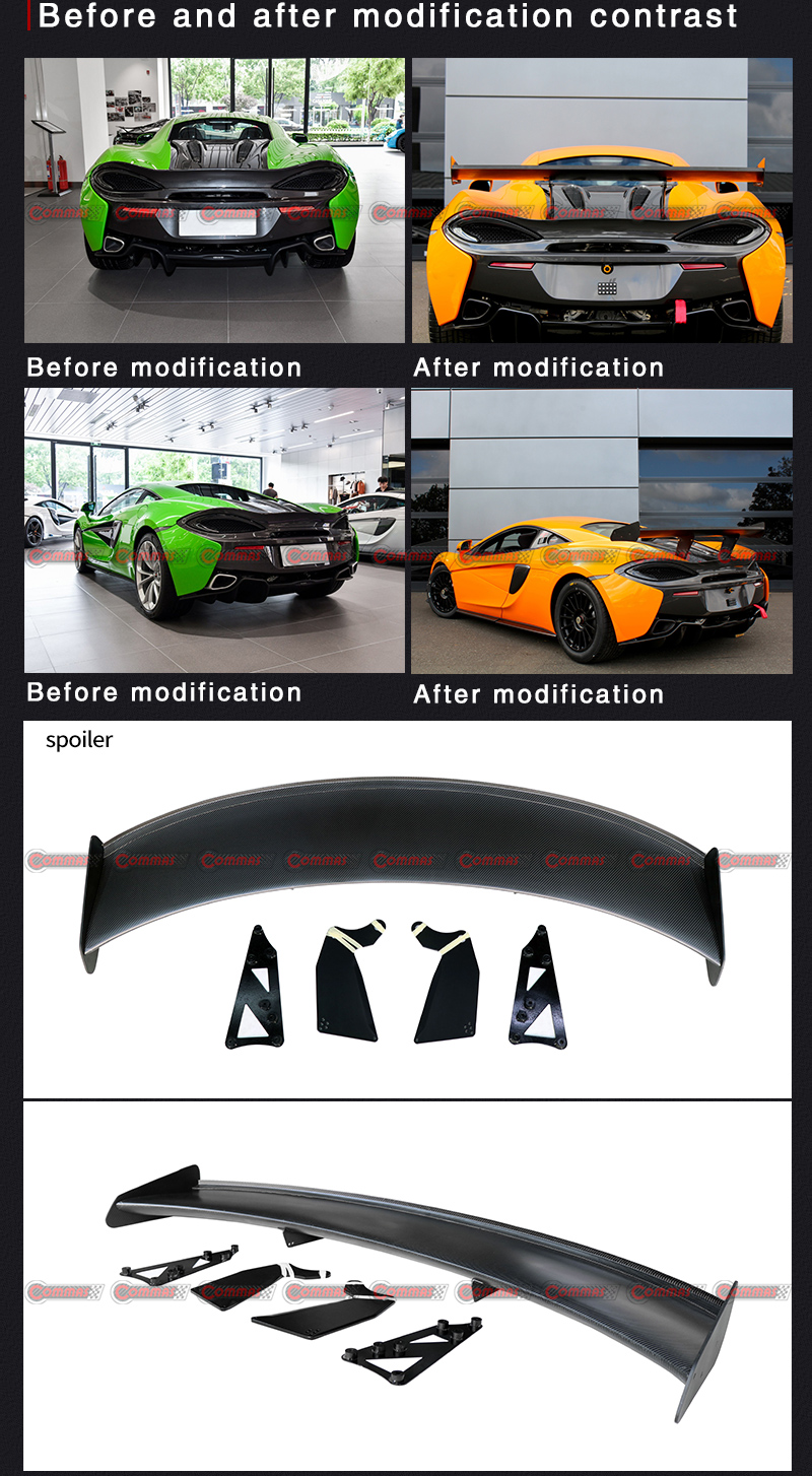 GT4-Stil Mclaren 540c Heckfl&uuml;gel