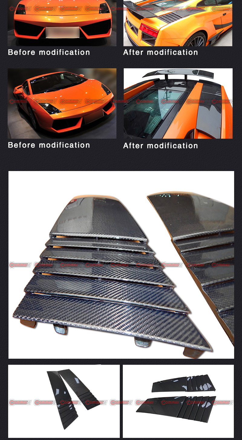 Lambroghini Gallardo Seitenschlitze