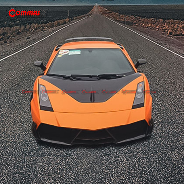 CSS Stil Kohlefaser-Frontstoßstange für Lambroghini Gallardo LP550 LP560 LP570