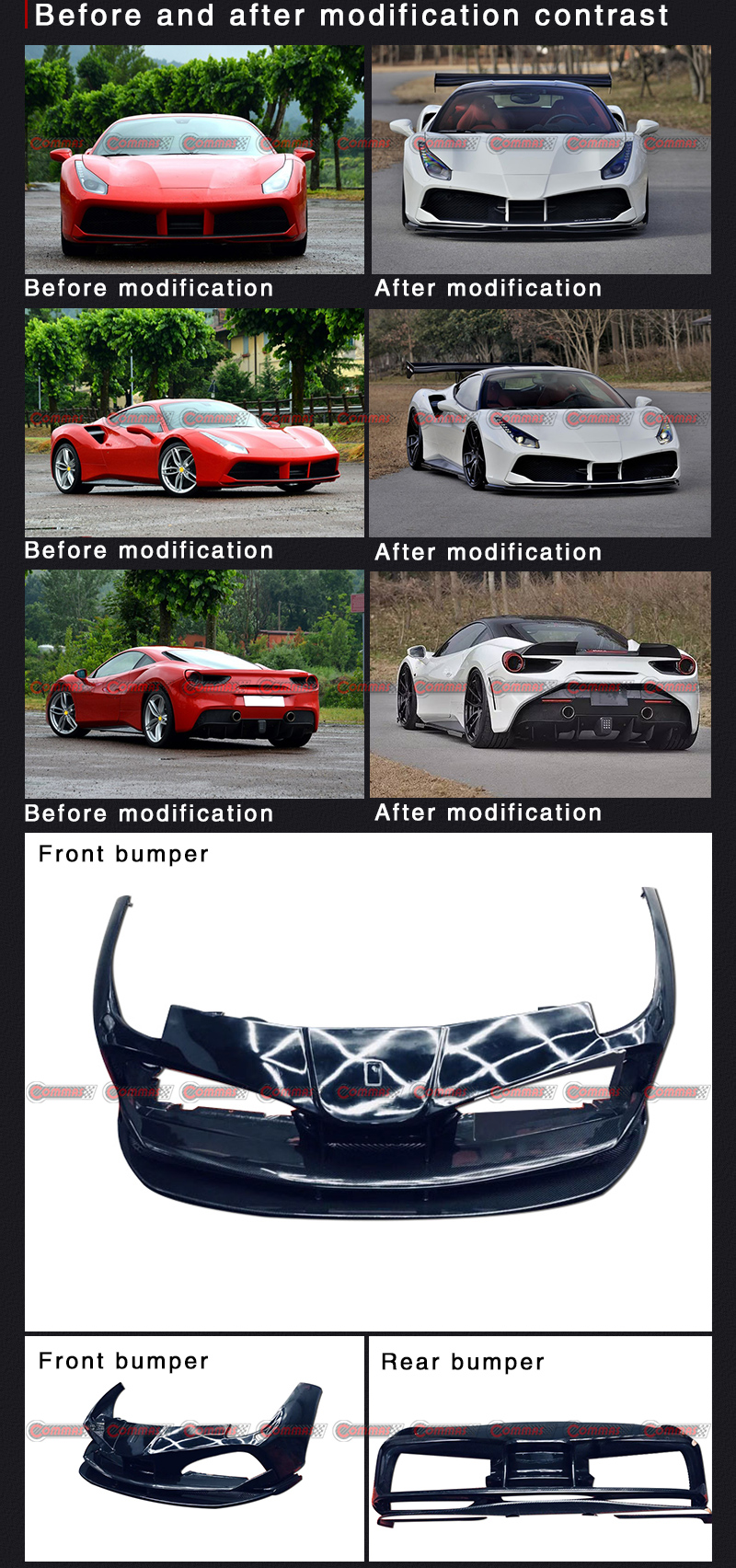 Startech Bodykit f&uuml;r Ferrari 488