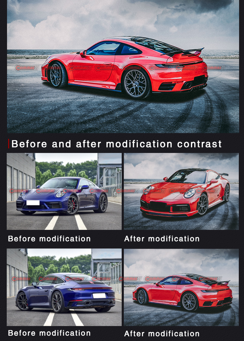 Porsche 992 Techart-Bodykit