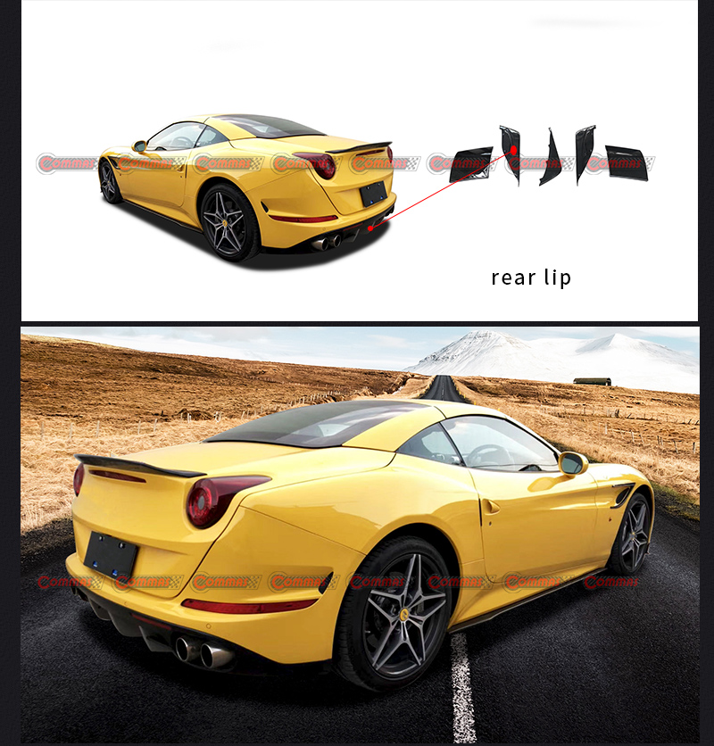 Ferrari California Carbon-Heckdiffusor