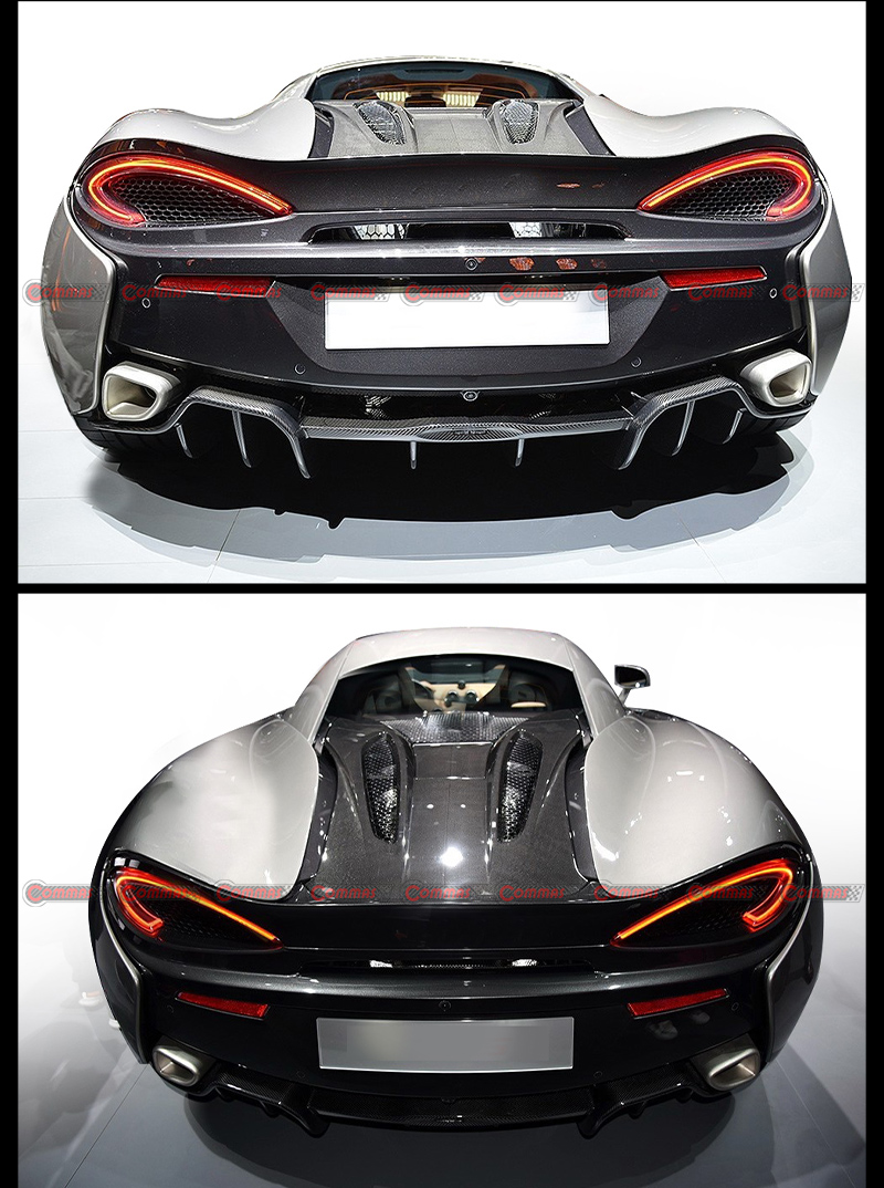 Mclaren 540C 570S Novitec hintenDiffusor