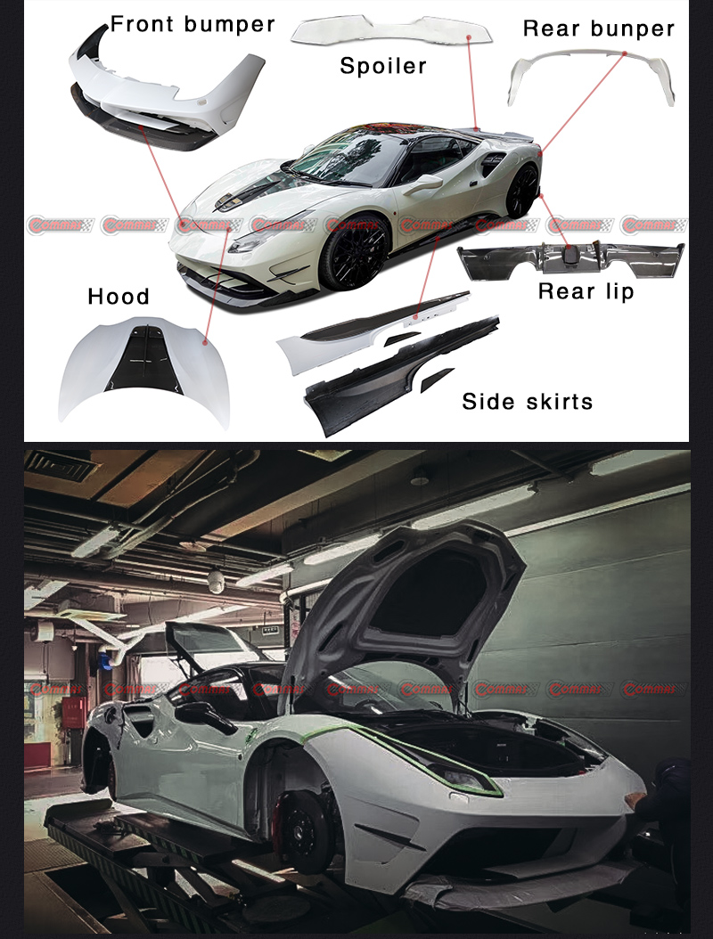 Ferrari 488 Misha Bodykit