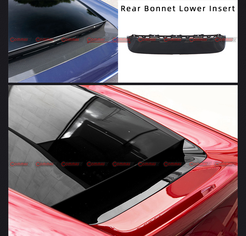 Unterer Einsatz f&uuml;r die hintere Motorhaube des Ferrari 812