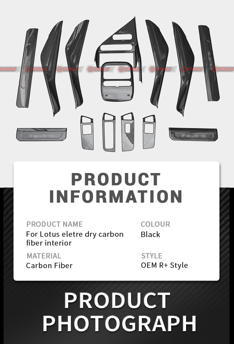 Innenzubeh&ouml;r im OEM-Stil f&uuml;r Lutos Eleter