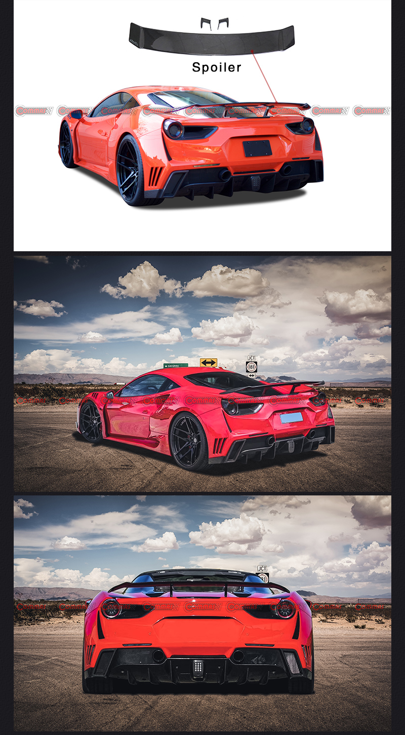 Ferrari 488 Novitec Ross Heckspoiler