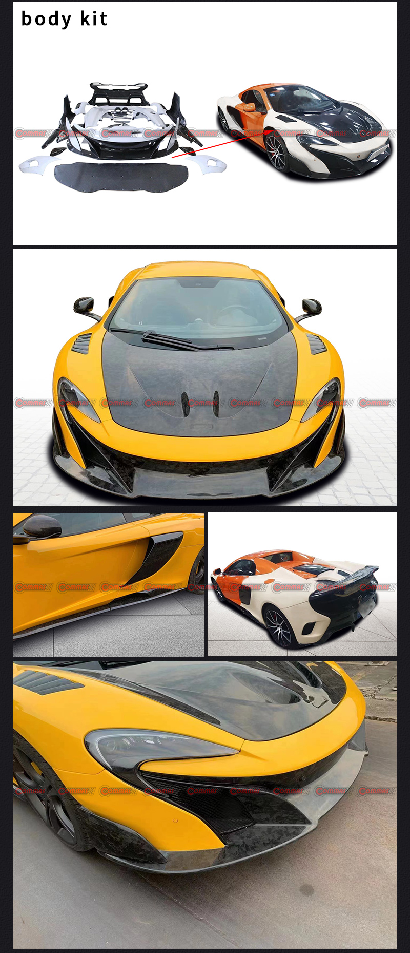 McLaren MP4 650s 675lt Bodykit