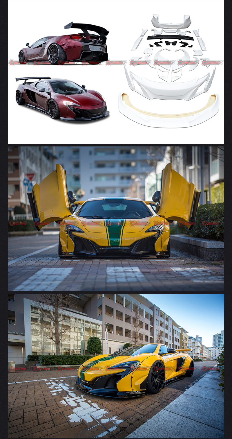 lb mclaren 650s bodykit