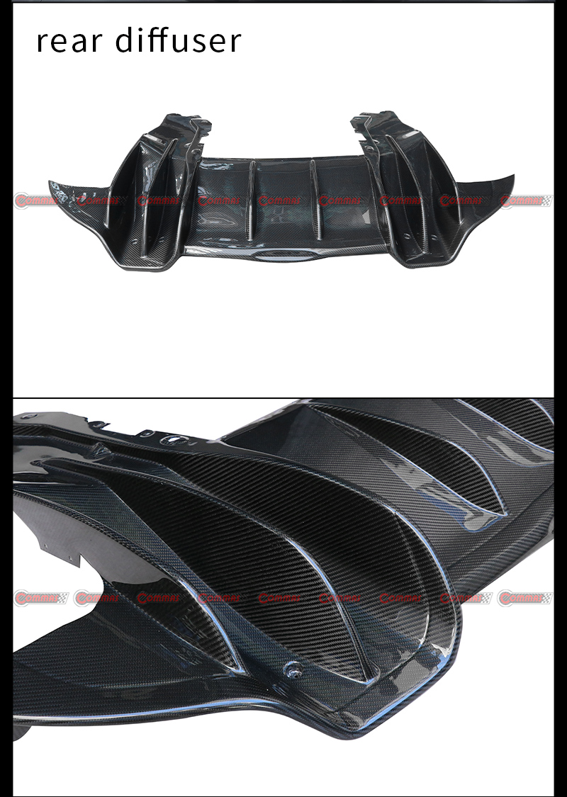 Mclaren 540C 570S Novitec hintenDiffusor