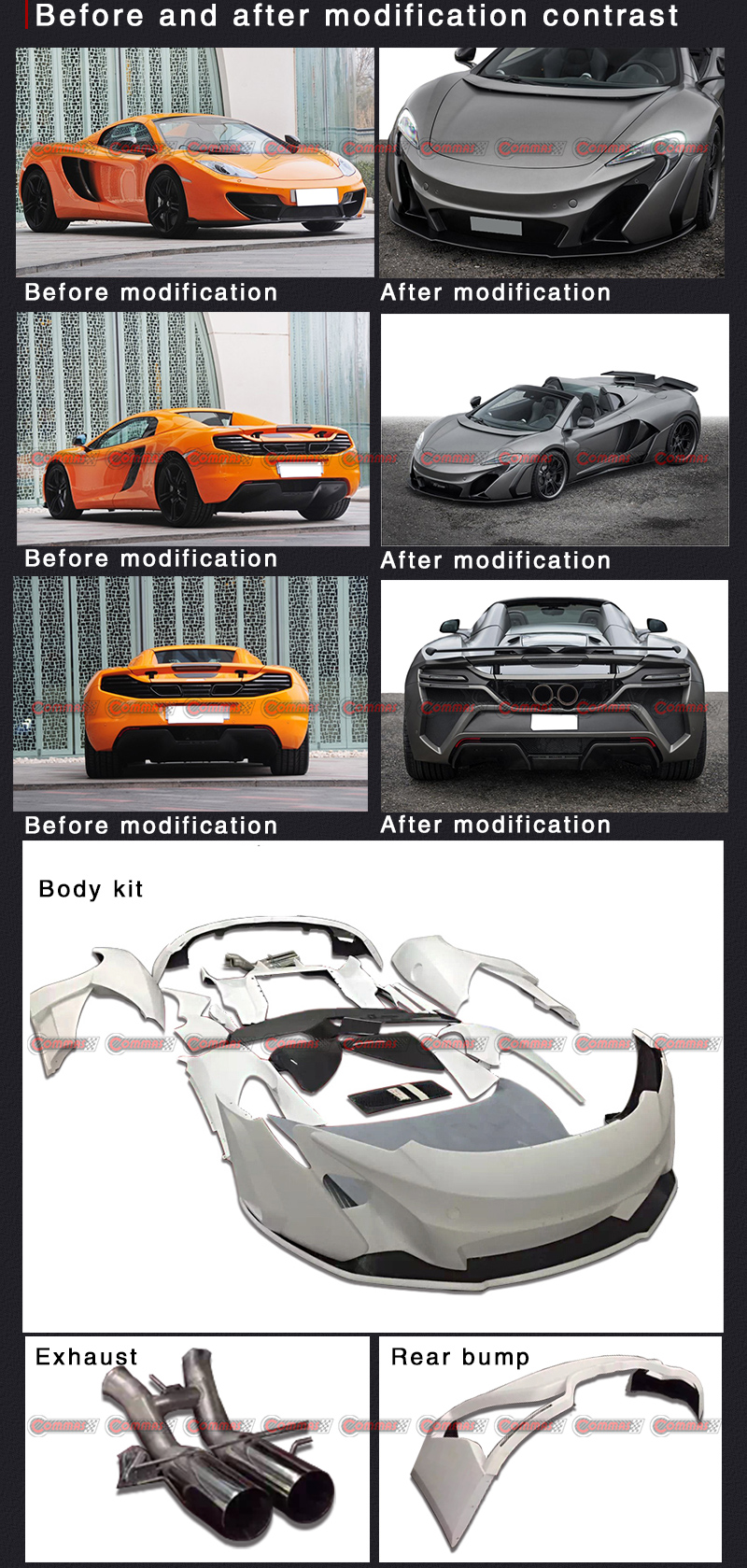 FAB McLaren MP4 12c Bodykit