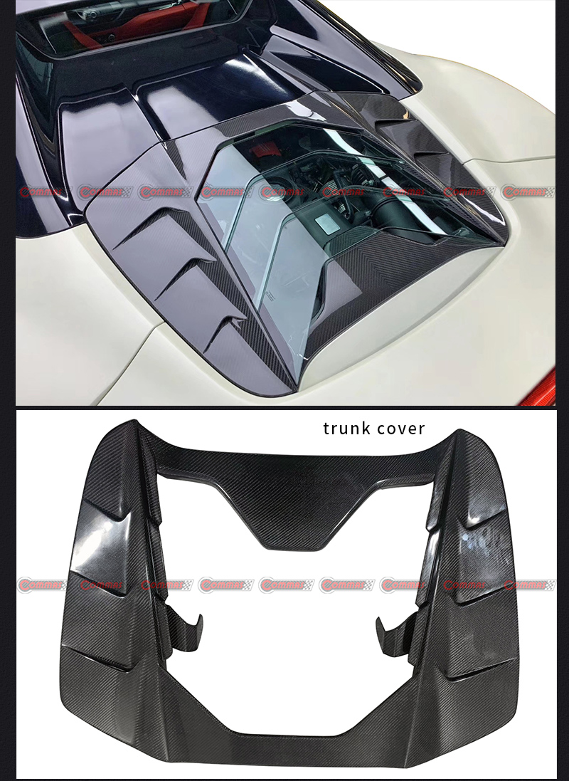 Ferrari 488 Kofferraumabdeckung