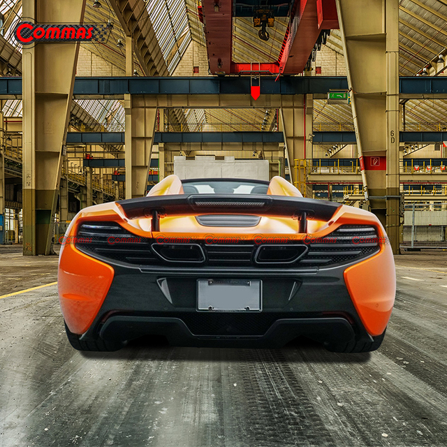 Heckstoßstange aus Kohlefaser im OEM-Stil für Mclaren 650S