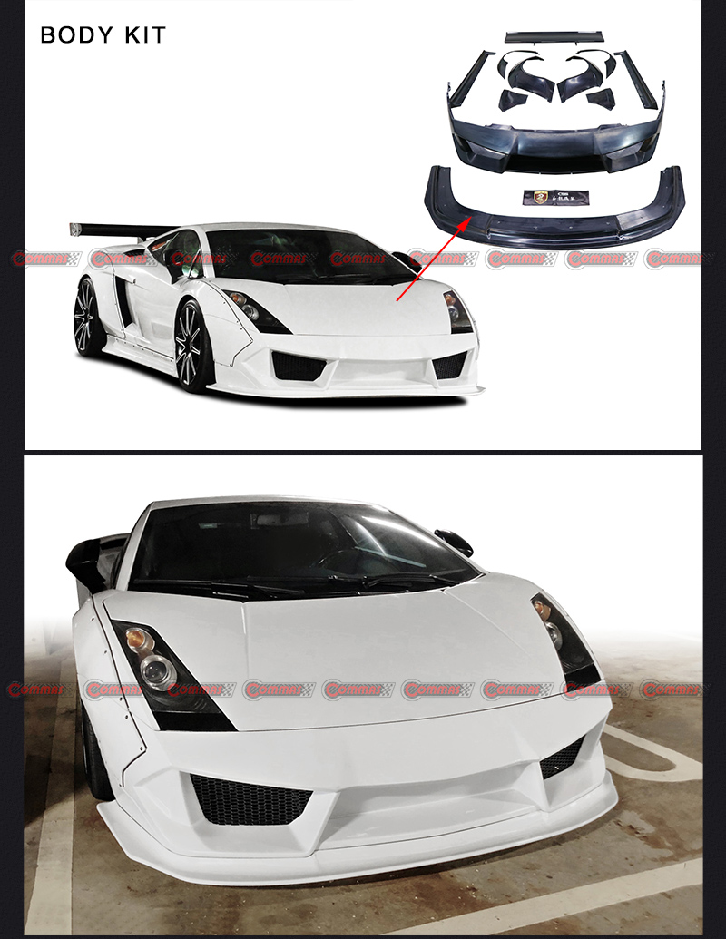 Lambroghini Gallardo LP540 LB Bodykit