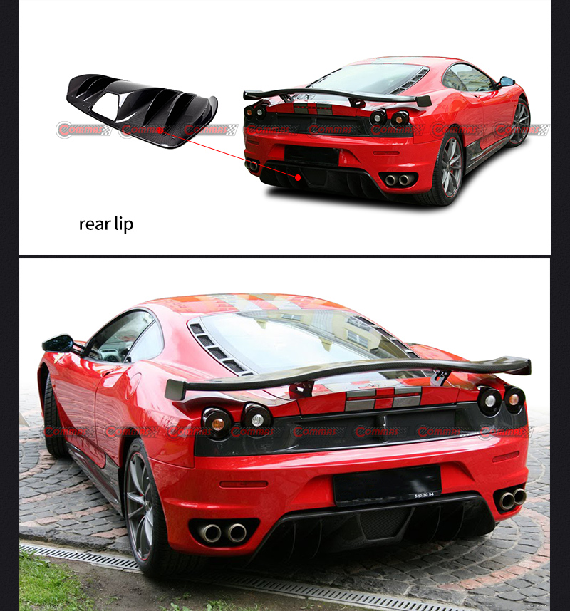 f430 Heckdiffusor