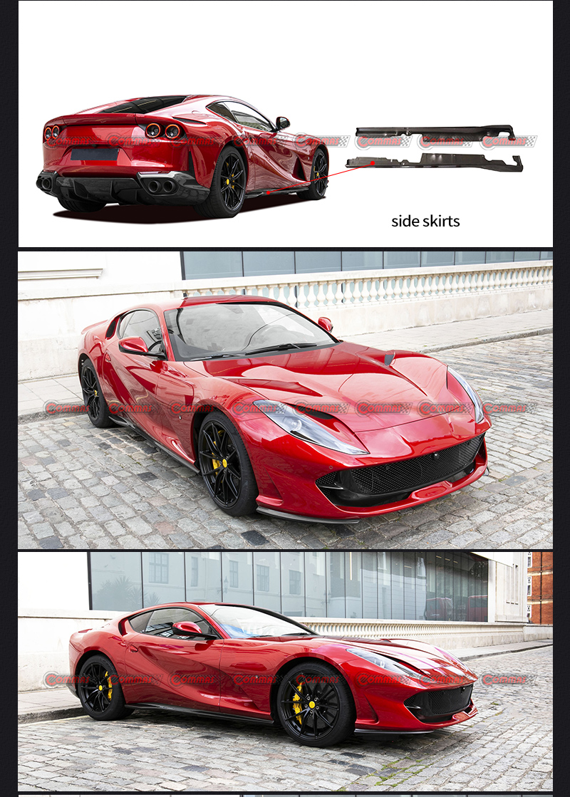 Seitenschweller f&uuml;r Ferrari 812