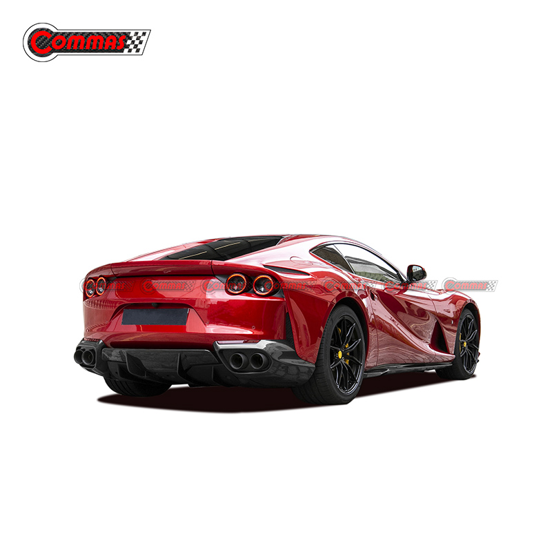 Trockene Carbon-Hecklippe im OEM-Stil für Ferrari 812