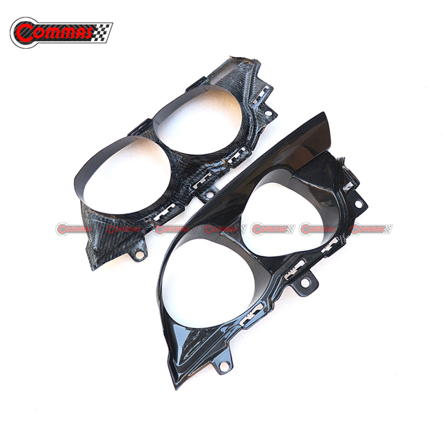 Für Ferrari 812 Rückleuchtenabdeckung, trockene Kohlefaser, OEM