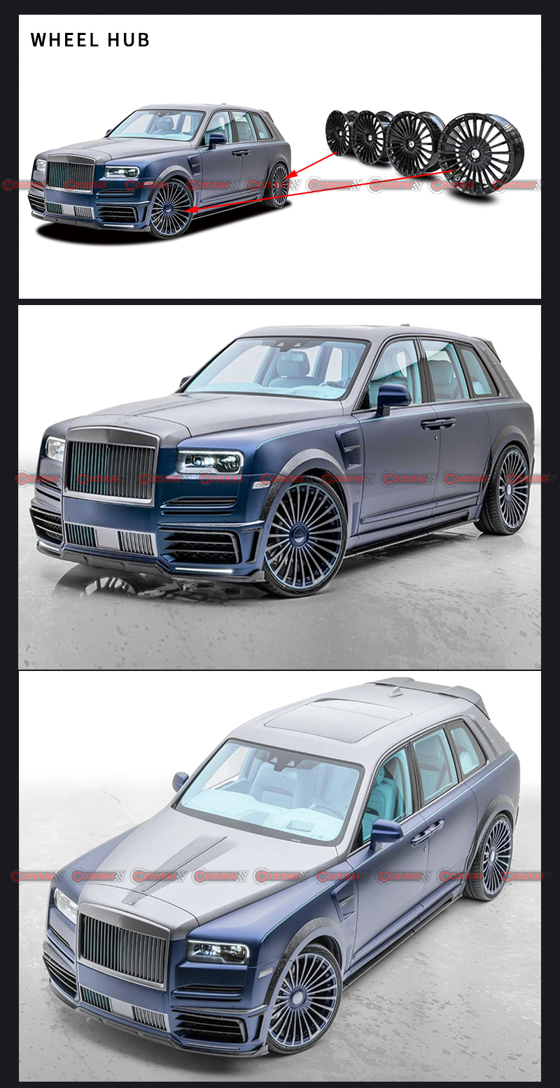 Mansory Rolls Royce Cullinan Felgen