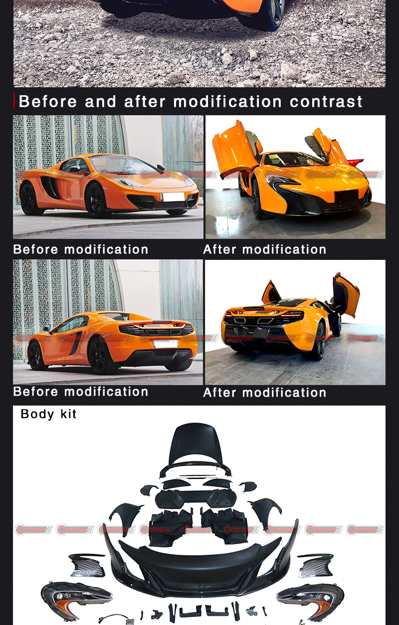McLaren MP4 Upgrade 650s Bodykit