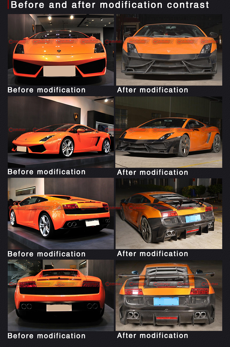 Lambroghini Gallardo-Bodykit im LP700-Stil