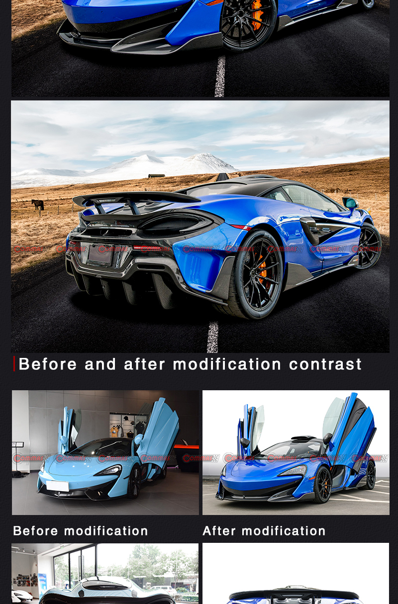 Mclaren 540C 570S 600LT Bodykit