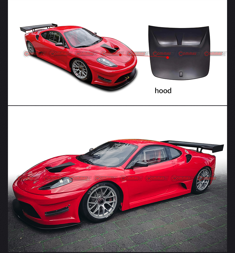 f430 GT3 Motorabdeckung