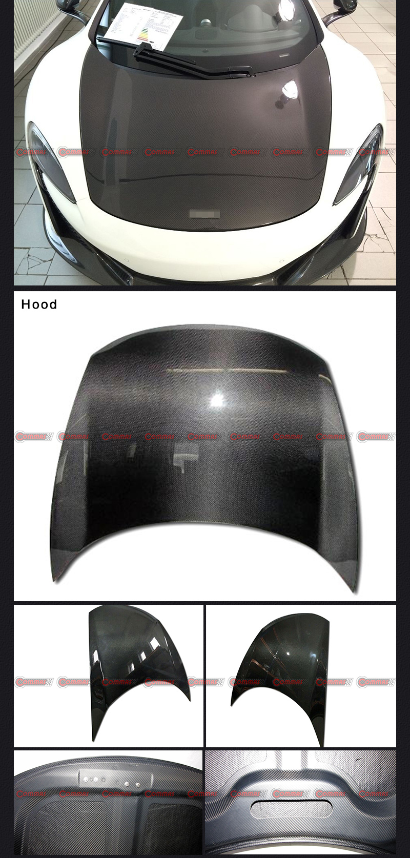 OEM McLaren 650S Hecksto&szlig;stange