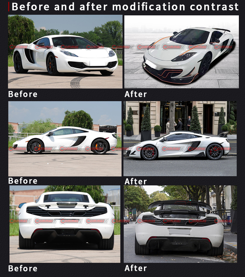 Bodykit im McLaren MP4 DMC-Stil