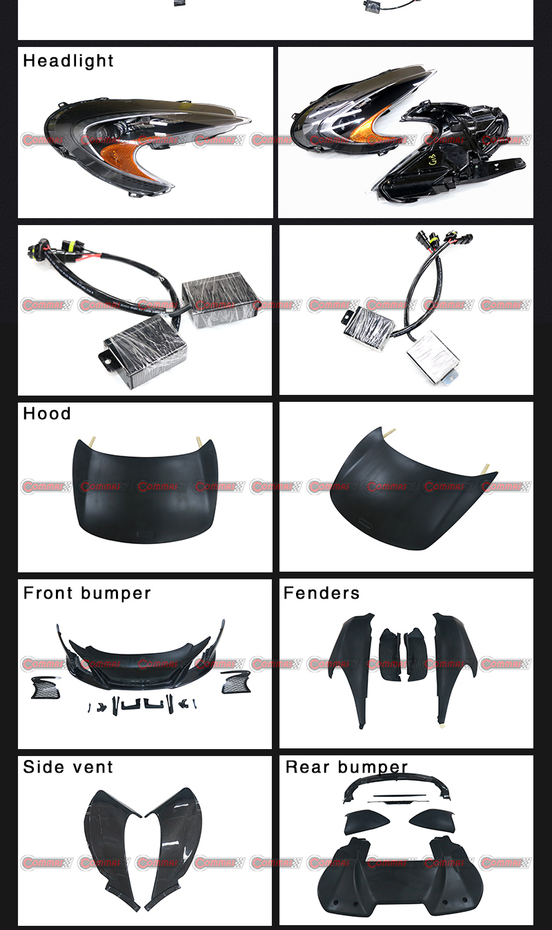 McLaren MP4 Upgrade 650s Bodykit