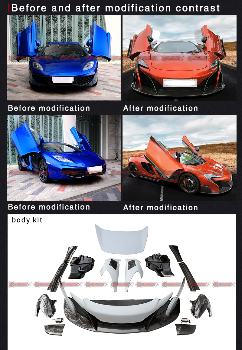 Mclaren MPS12C auf 675L Bodykit