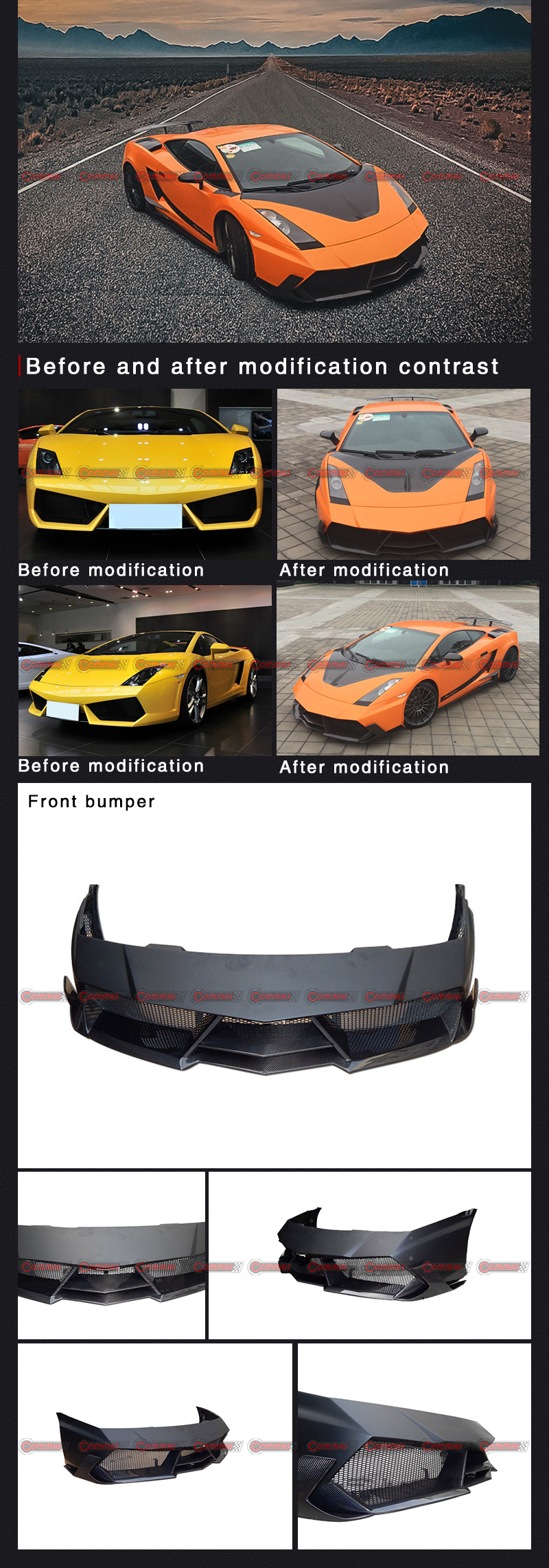 Lambroghini Gallardo Frontsto&szlig;stange