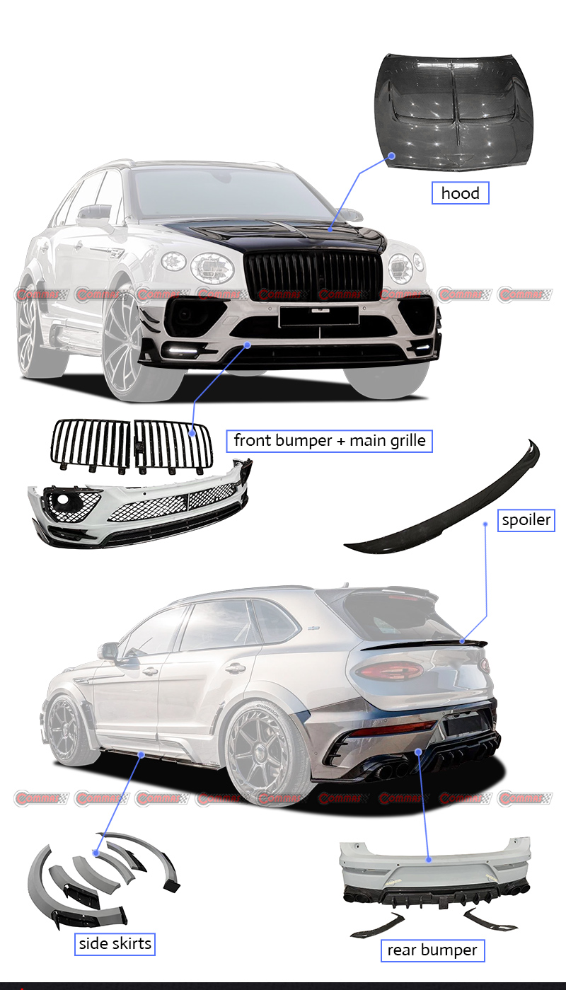Bentley Bentayga Mansory Wide Body Cit