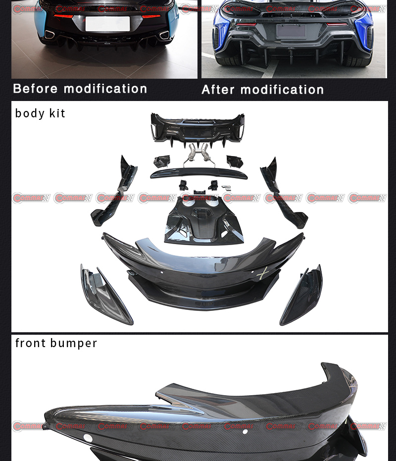 Mclaren 540C 570S 600LT Bodykit