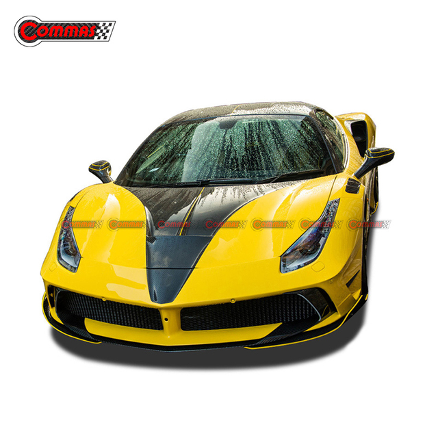 Mansory Style Kohlefaser-Glasfaser-Bodykit für Ferrari 488