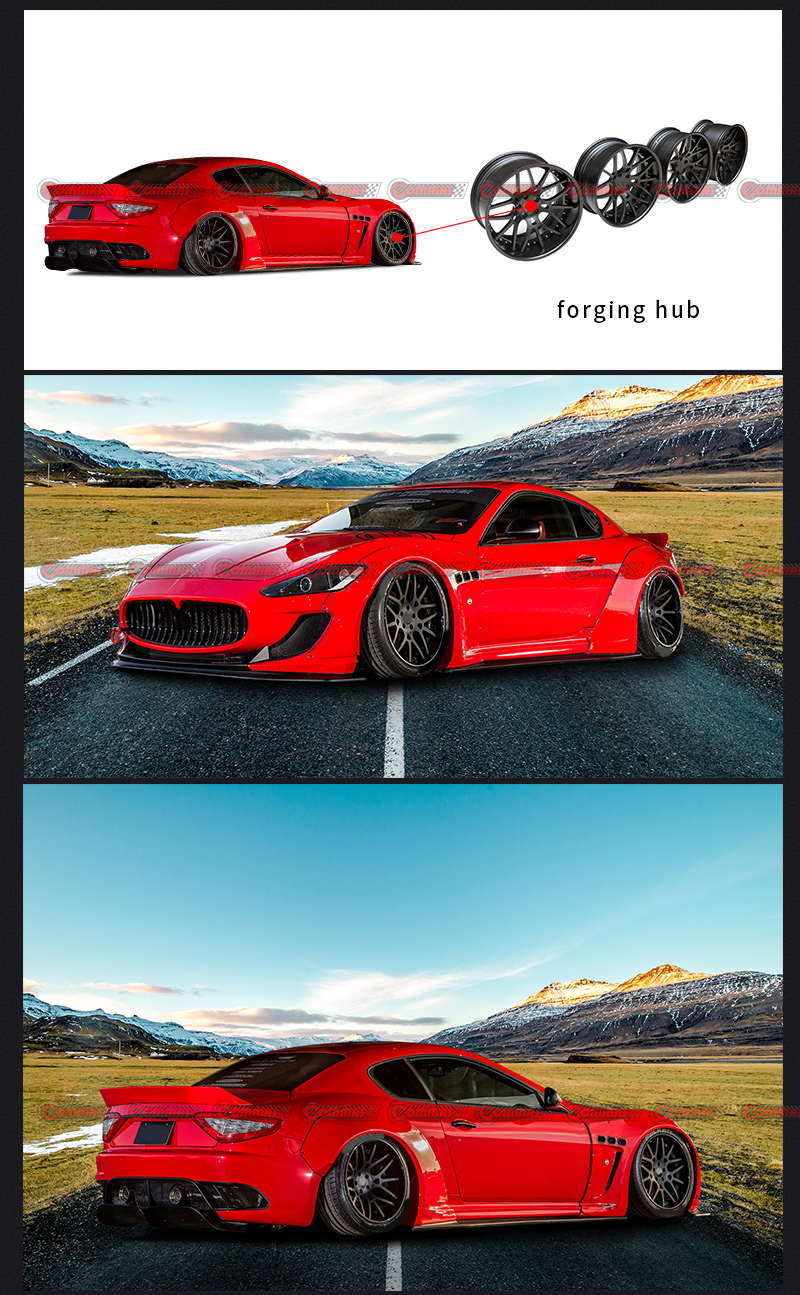 Maserati GT Radnabe Felgen