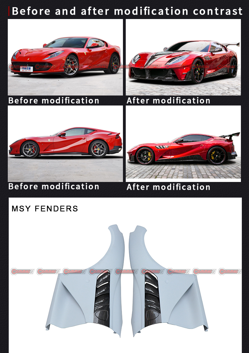 Ferrari 812 Mansory-Seitenschweller