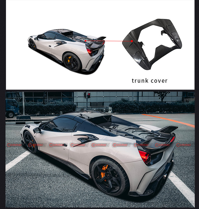 Ferrari 488 Mansory-Kofferraumabdeckung