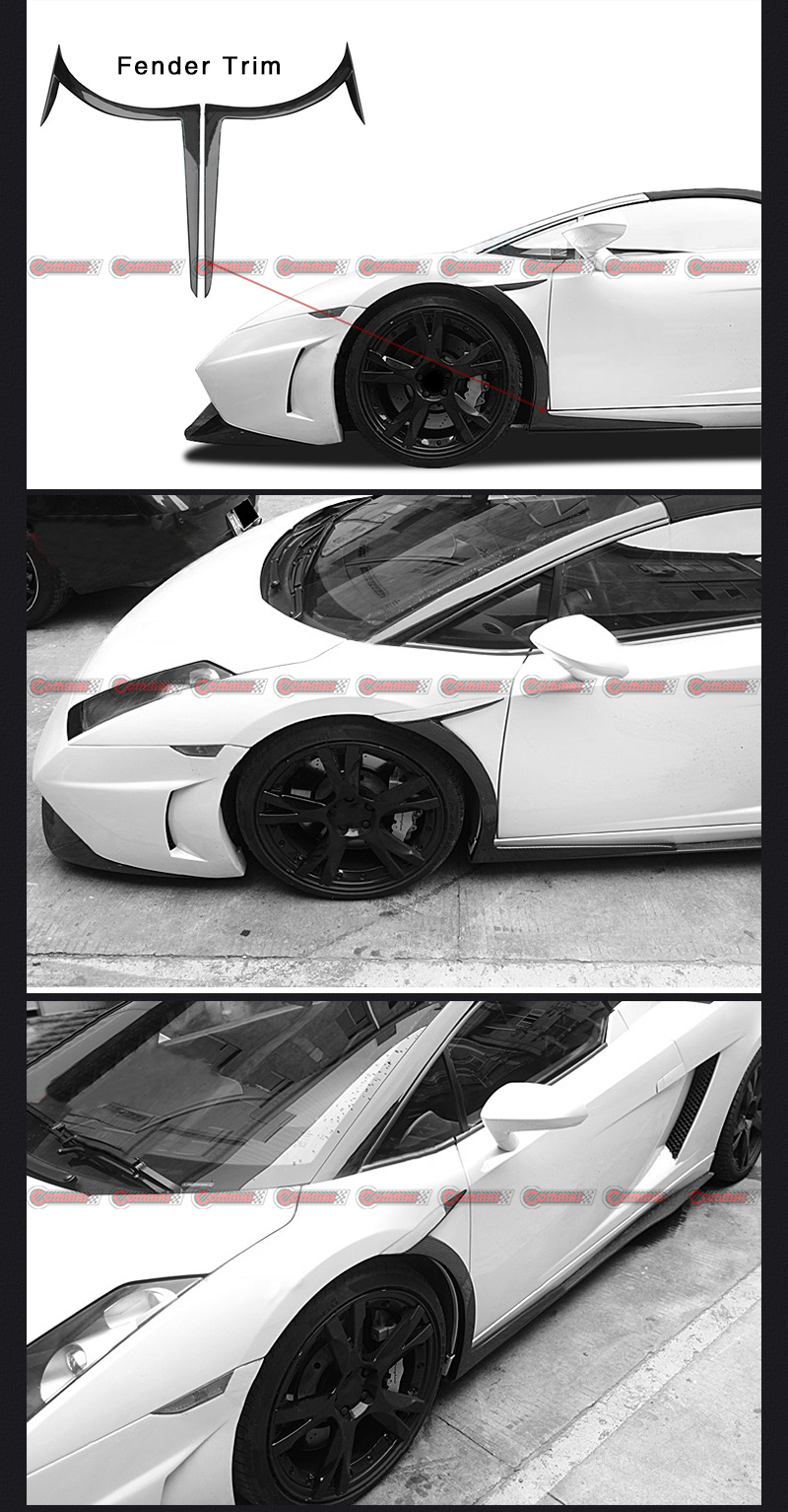Lambroghini Gallardo vordere Kotfl&uuml;gelverkleidung