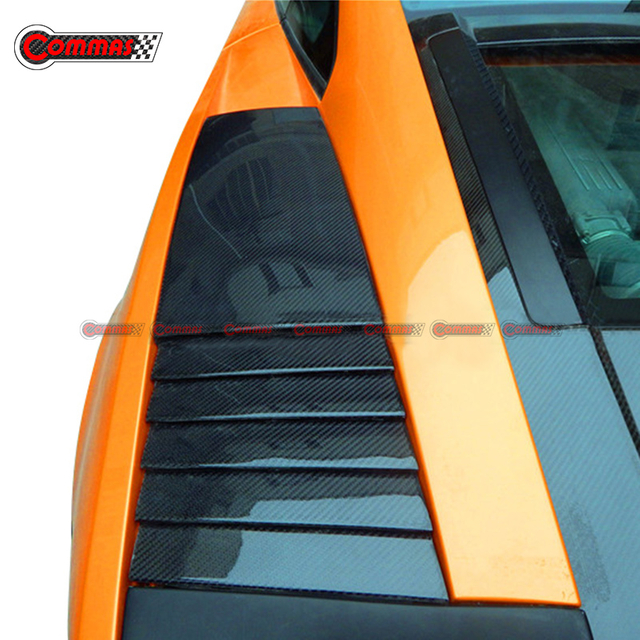 OEM-Stil Kohlefaser-Motorseitenschlitze für Lambroghini Gallardo LP550 LP560 LP570