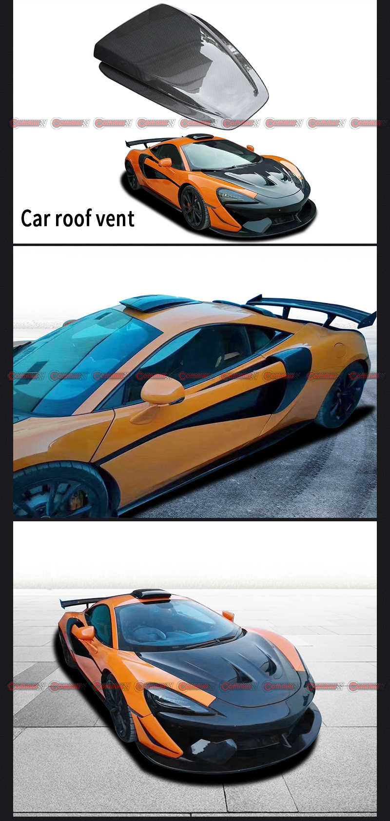 Novitec McLaren 540S Dachentl&uuml;ftung